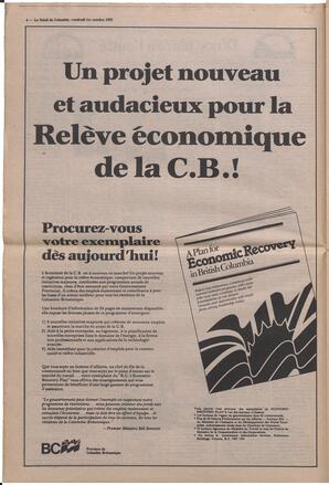 Le Soleil de Colombie, October 1, 1982, page 4