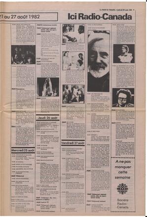 Le Soleil de Colombie, August 20, 1982, page 9