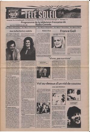 Le Soleil de Colombie, August 20, 1982, page 7