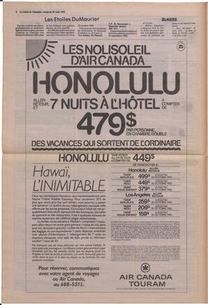 Le Soleil de Colombie, August 20, 1982, page 6