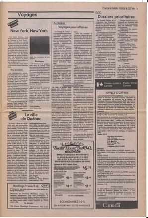 Le Soleil de Colombie, August 20, 1982, page 5