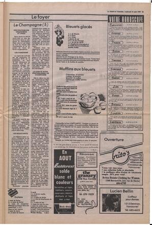 Le Soleil de Colombie, August 13, 1982, page 13