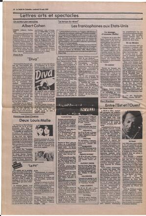 Le Soleil de Colombie, August 13, 1982, page 12