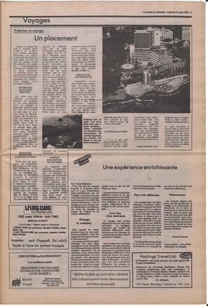 Le Soleil de Colombie, August 13, 1982, page 5