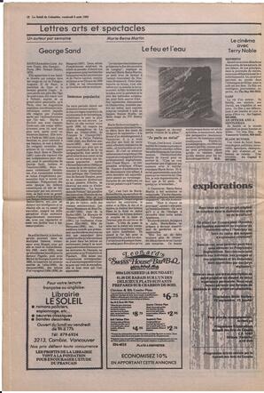 Le Soleil de Colombie, August 6, 1982, page 12