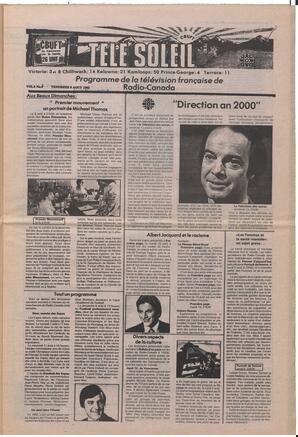 Le Soleil de Colombie, August 6, 1982, page 7