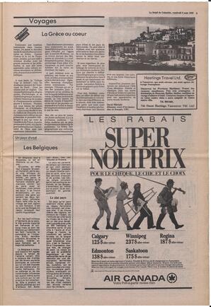 Le Soleil de Colombie, August 6, 1982, page 5
