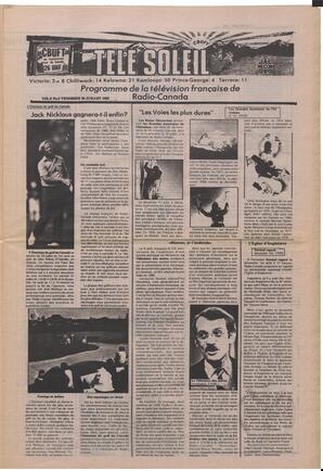 Le Soleil de Colombie, July 30, 1982, page 7