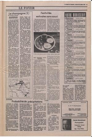 Le Soleil de Colombie, July 23, 1982, page 13