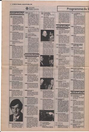 Le Soleil de Colombie, July 23, 1982, page 8