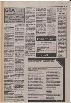 Le Soleil de Colombie, July 16, 1982, page 15