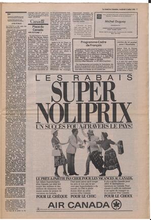 Le Soleil de Colombie, July 2, 1982, page 7