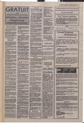 Le Soleil de Colombie, June 25, 1982, page 31