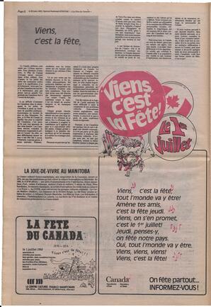 Le Soleil de Colombie, June 25, 1982, page 12