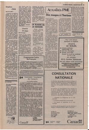 Le Soleil de Colombie, June 18, 1982, page 21