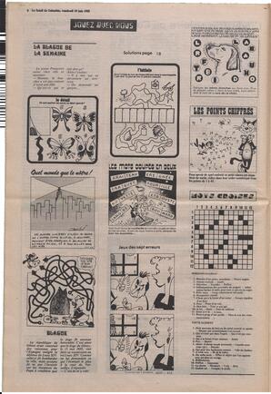 Le Soleil de Colombie, June 18, 1982, page 8