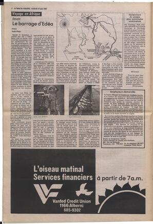 Le Soleil de Colombie, June 18, 1982, page 4