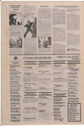 Le Soleil de Colombie, June 11, 1982, page 12