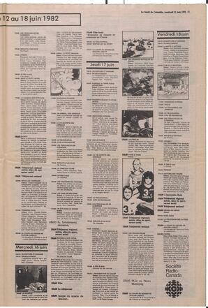 Le Soleil de Colombie, June 11, 1982, page 11