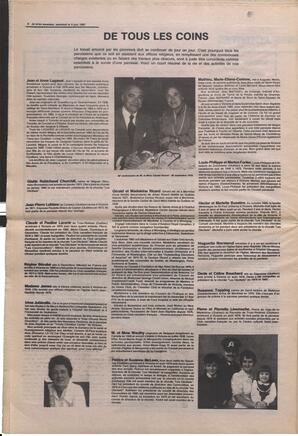 Le Soleil de Colombie, June 4, 1982, page 15