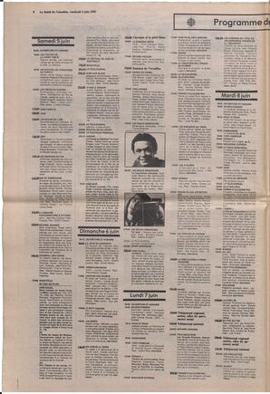 Le Soleil de Colombie, June 4, 1982, page 8