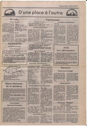 Le Soleil de Colombie, June 4, 1982, page 3