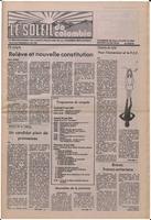 Le Soleil de Colombie, May 21, 1982
