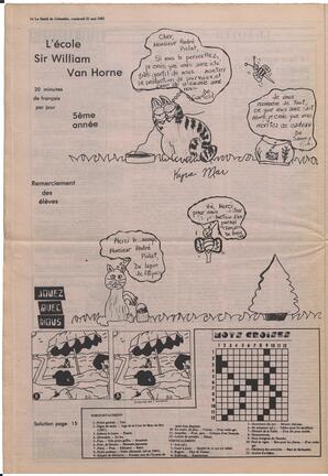 Le Soleil de Colombie, May 21, 1982, page 14