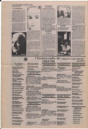 Le Soleil de Colombie, May 21, 1982, page 10