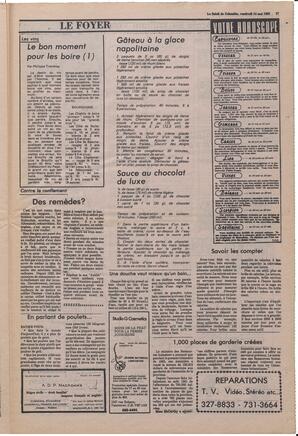 Le Soleil de Colombie, May 14, 1982, page 17