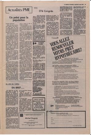 Le Soleil de Colombie, May 14, 1982, page 15