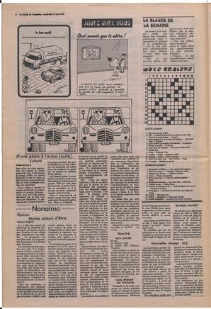 Le Soleil de Colombie, May 14, 1982, page 8