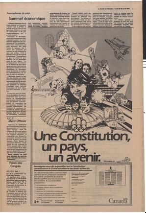Le Soleil de Colombie, April 23, 1982, page 5