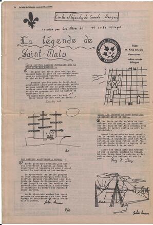 Le Soleil de Colombie, April 16, 1982, page 14