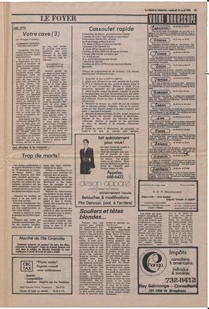 Le Soleil de Colombie, April 16, 1982, page 13