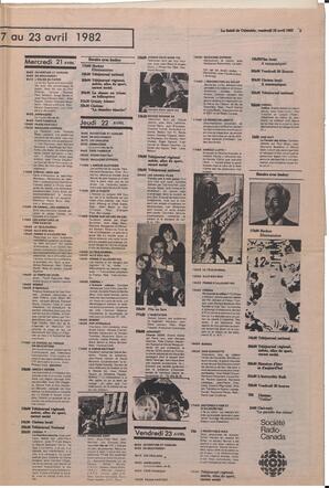 Le Soleil de Colombie, April 16, 1982, page 9