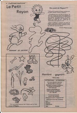 Le Soleil de Colombie, April 9, 1982, page 26