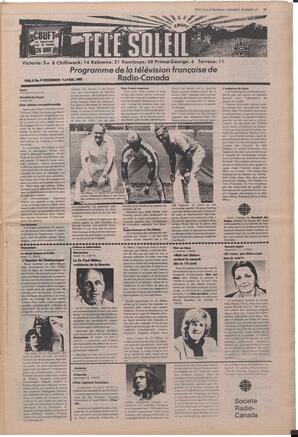 Le Soleil de Colombie, April 9, 1982, page 13