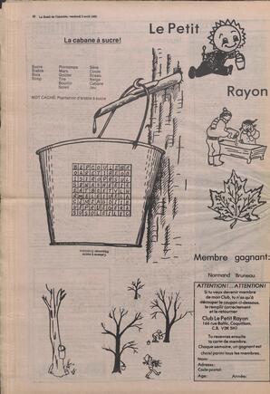 Le Soleil de Colombie, April 2, 1982, page 22