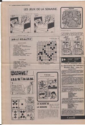 Le Soleil de Colombie, April 2, 1982, page 18