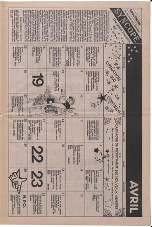 Le Soleil de Colombie, April 2, 1982, page 13
