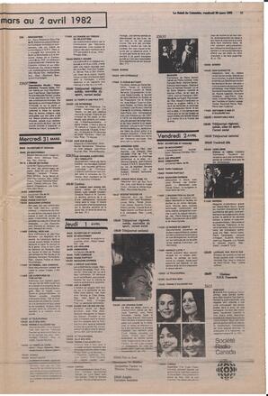Le Soleil de Colombie, March 26, 1982, page 11