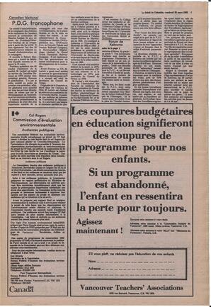 Le Soleil de Colombie, March 26, 1982, page 7