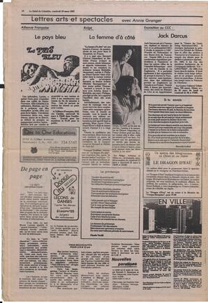 Le Soleil de Colombie, March 19, 1982, page 16