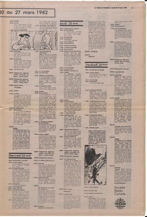 Le Soleil de Colombie, March 19, 1982, page 11