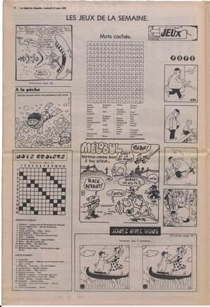 Le Soleil de Colombie, March 19, 1982, page 8