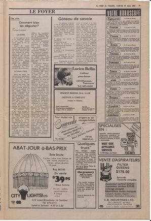 Le Soleil de Colombie, March 12, 1982, page 17