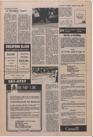 Le Soleil de Colombie, March 12, 1982, page 7