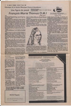 Le Soleil de Colombie, March 12, 1982, page 6