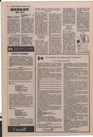 Le Soleil de Colombie, March 5, 1982, page 22